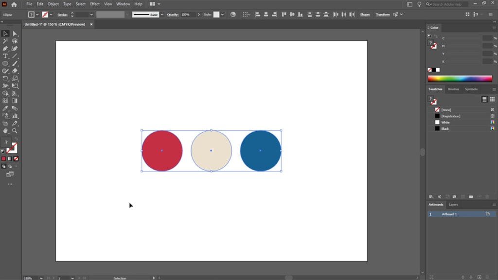 Object selection in Adobe Illustrator