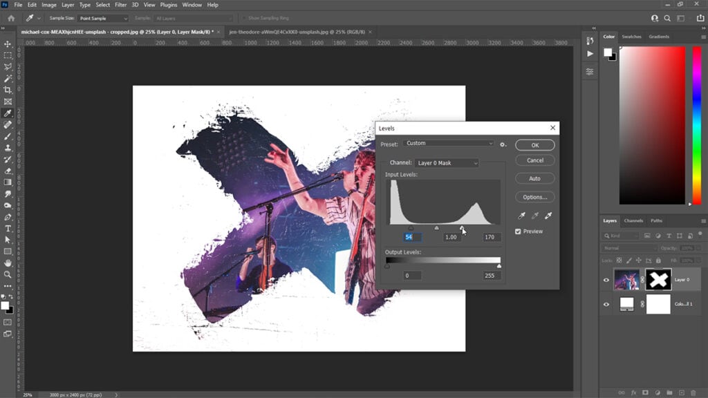 How to paste into a Layer Mask Photoshop |